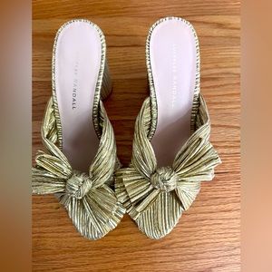 Loeffler Randall Penny Slides - Never worn